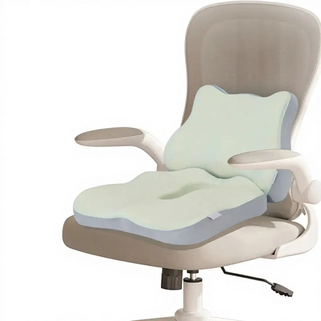 coussin ergonomique coccyx pour soulager le mal de dos et améliorer la posture