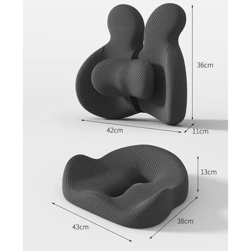 coussin ergonomique coccyx pour soulager le mal de dos et améliorer la posture