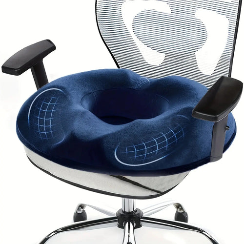 coussin donut ergonomique coccyx pour soulager le mal de dos et améliorer la posture